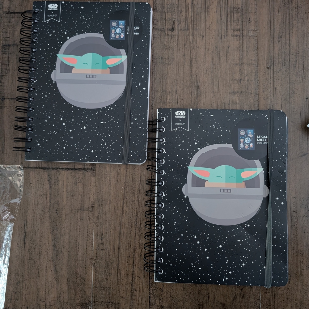 Star Wars Mandalorian Notebooks - 2 Pack journal Size